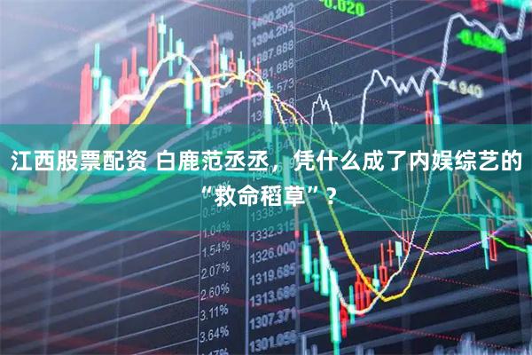 江西股票配资 白鹿范丞丞，凭什么成了内娱综艺的“救命稻草”？